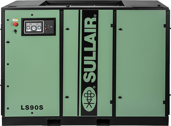 Sullair LS90S industrial air compressor