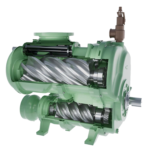 Sullair two-stage air end